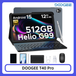 DOOGEE T40 Pro Tablet 20Go 512Go 12 pouces 2.4K écran Helio G99 10800mAh batterie Quad haut-parleur 7,6 mm ultra-mince Android 15 Smart Pad