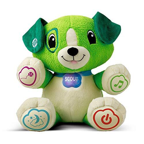 Leapfrog My Pal Scout, Pluche Pre School Leren Speelgoed met Personalisatie, Liedjes, Leren Puppy met zinnen en Lullabies, Geschikt voor 6 maanden en 1, 2, 3 jaar oude jongens en meisjes