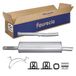 HELLA 8LD 366 026-911 Einddemper - Easy2Fit® Kit - Achter - tweedelig - Set met montagedelen