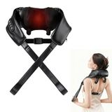 Carehabi Nekmassageapparaat met warmte, 6D, elektrisch nekmassageapparaat, massageapparaat voor rug, schouders, cadeaus voor vrouwen, mannen