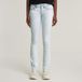 G-Star Midge Slim Straight Wmn Jeans Femme 25/28 Beached Faded Clifton Blue