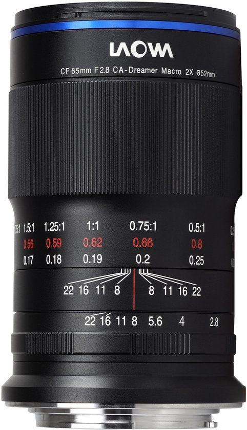 Laowa 65mm f/2.8 2x Ultra Macro APO - Fujifilm X - Zwart