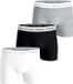 Björn Borg Cotton Stretch Boxershort Heren Zwart/Wit/Grijs - 3 stuks - Maat L