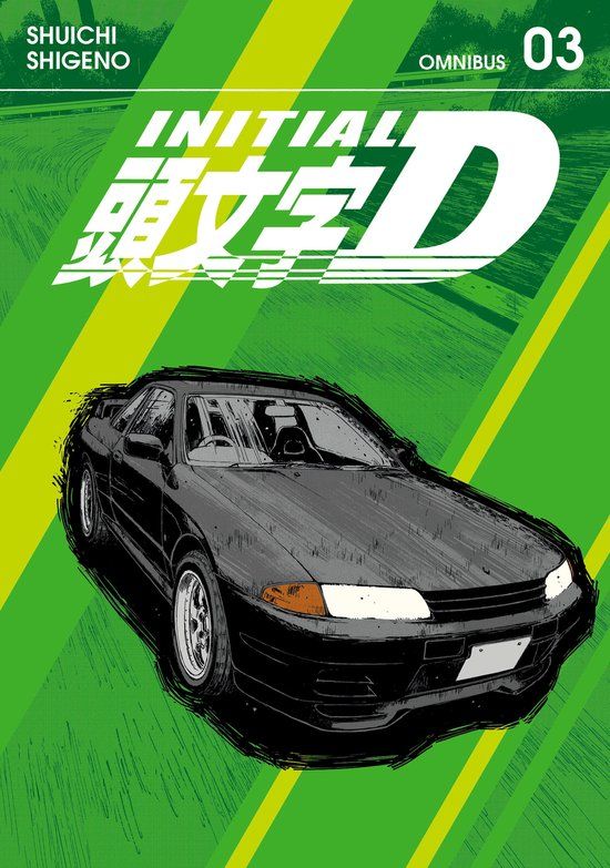 Initial Kodansha Comics Initial D Omnibus 3 (Vol. 5-6) Paperback