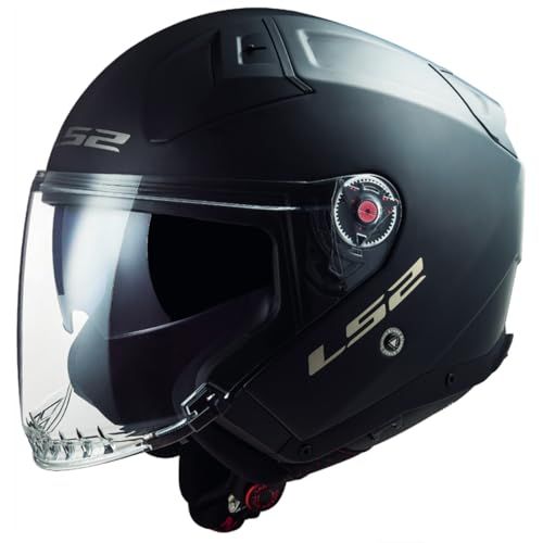 LS2 OF603 Infinity II Solid Matt Zwart 06 Jet Helm - Maat XL