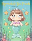 Mermaids & Sea Friends: Coloring book