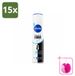 NIVEA 15 x Black & White Invisible Pure Deodorantspray - 150 ml - Voordeelverpakking - 15 stuks