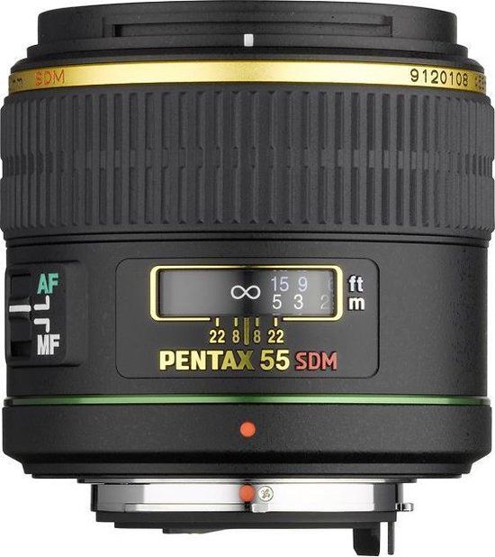 Pentax 55mm f/1.4 - Zwart