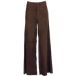 Oakwood Pantalon cuir de mouton velours femme Oakwood Lizzy