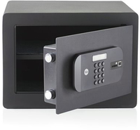 Yale YSFB/250/EB1 Portable Safe - 20.5L - Black - Code, Fingerprint & Key