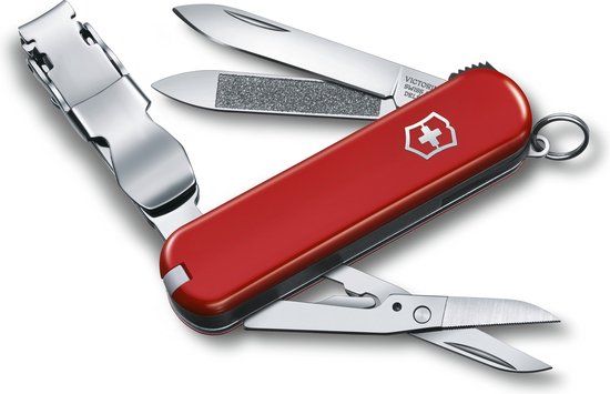 Victorinox NailClip 580 Zakmes 8 Functies Rood
