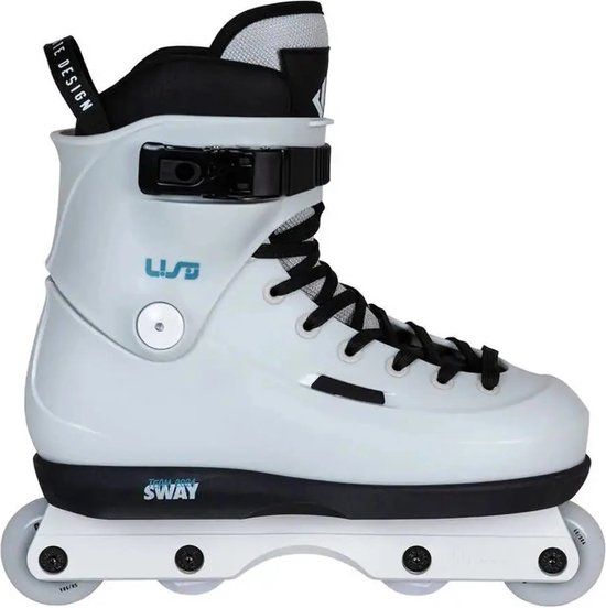 USD Sway 58 XXIV Aggressive Skates - Unisex - White - Size 39/40