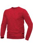 BP 1720-294 sweatshirt voor hem en haar, 60% katoen, 40% polyester space, rood, maat L