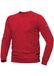 BP 1720-294 sweatshirt voor hem en haar, 60% katoen, 40% polyester space, rood, maat L