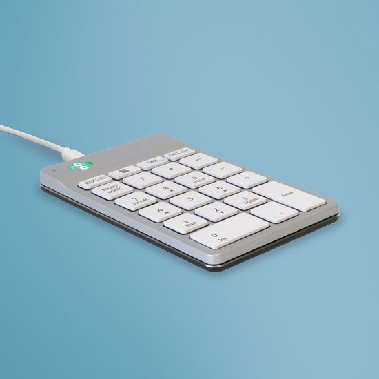 R-Go Tools R-Go Numpad - Ergonomisch numeriek toetsenbord - Wit