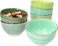 MamboCat Green 6-delige set mueslikommen