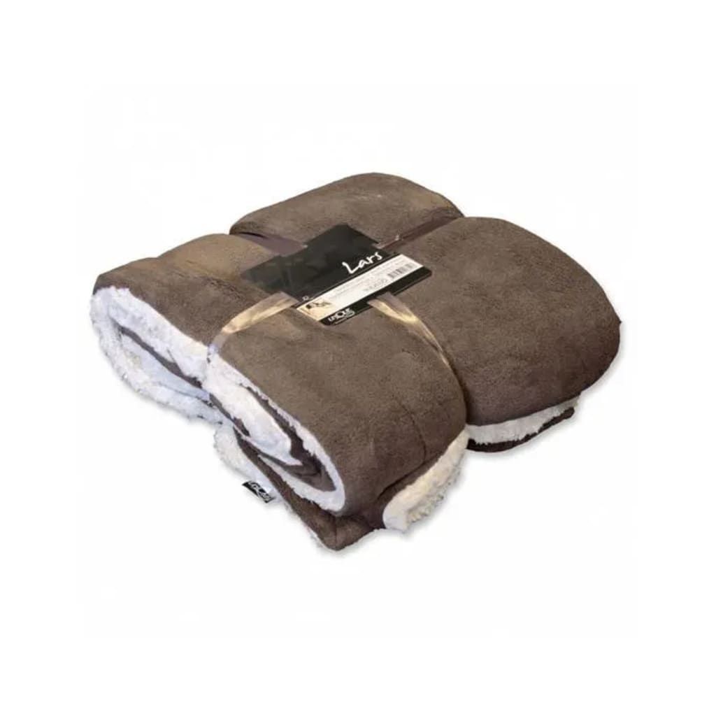 Woonexpress Unique Living Plaid Lars - 150x200 cm - Taupe