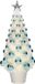Merkloos / Sans marque Timstor Complete kunstkerstboom met lichtjes en ballen blauw - 39.50 cm