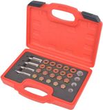 VidaXL Olieaftapplug-reparatieset m13 m15 m17 m20 64-delig