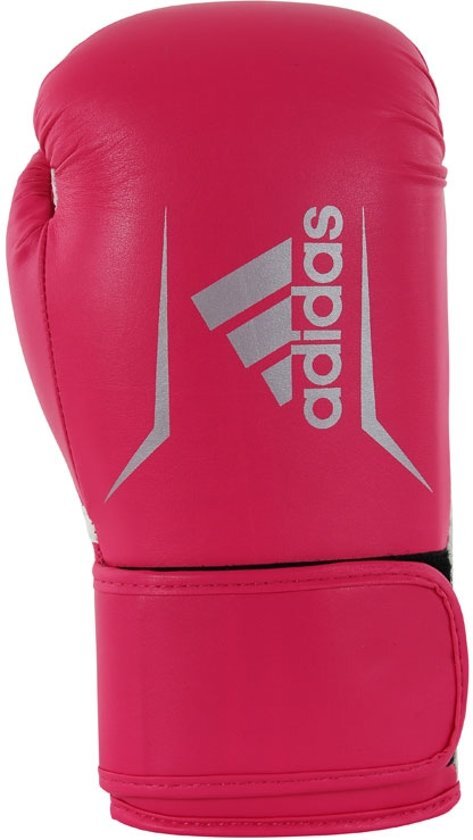 - adidas Speed 100 (Kick)Bokshandschoenen Roze/Zilver Women's Edition 14oz