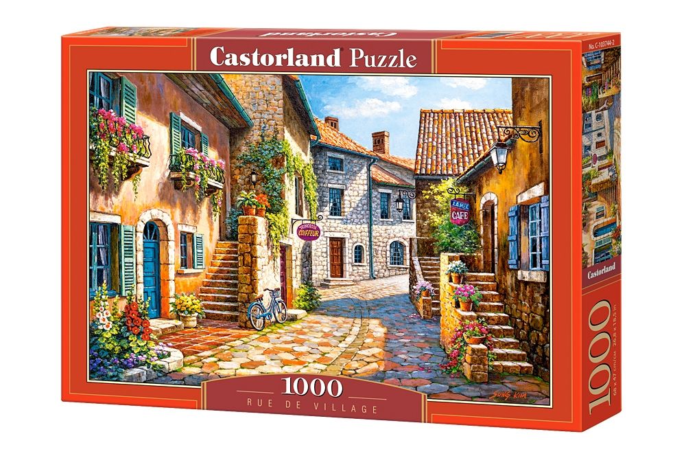 Castorland Rue de village - 1000 stukjes Legpuzzel