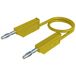 Hirschmann Test & Measurement CO MLN SIL 100/1 Meetsnoer Banaanstekker 4 mm Banaanstekker 4 mm 1.00 m Geel 1 stuk(s)