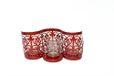 DUE ESSE CHRISTMAS SRL P/TEALIGHT 3-zits Metal Ross $10.5cm$