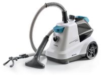 SteamOne Fer à vapeur vertical, 4 positions vapeur, réservoir 3 litres, tige télescopique, blanc