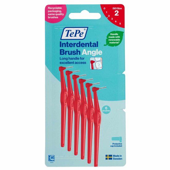 TePe Angle Interdentale Ragers 0,5 mm Rood - 6 stuks