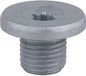 KS Tools 430.0137 Olieaftapschroef, Torx, T45 mm, M14x1,5x10,5mm, verpakking van 1 stuks