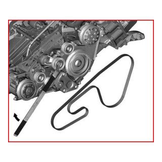 KS Tools Mercedes V-snaar montagehendel - 1 stuk