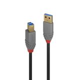 LINDY 36741 USB-kabel - 1 m - Zwart