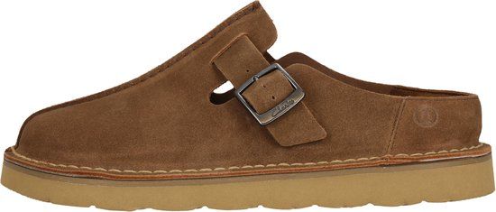 CLARKS Solsbury Mule Heren Bruin Leer