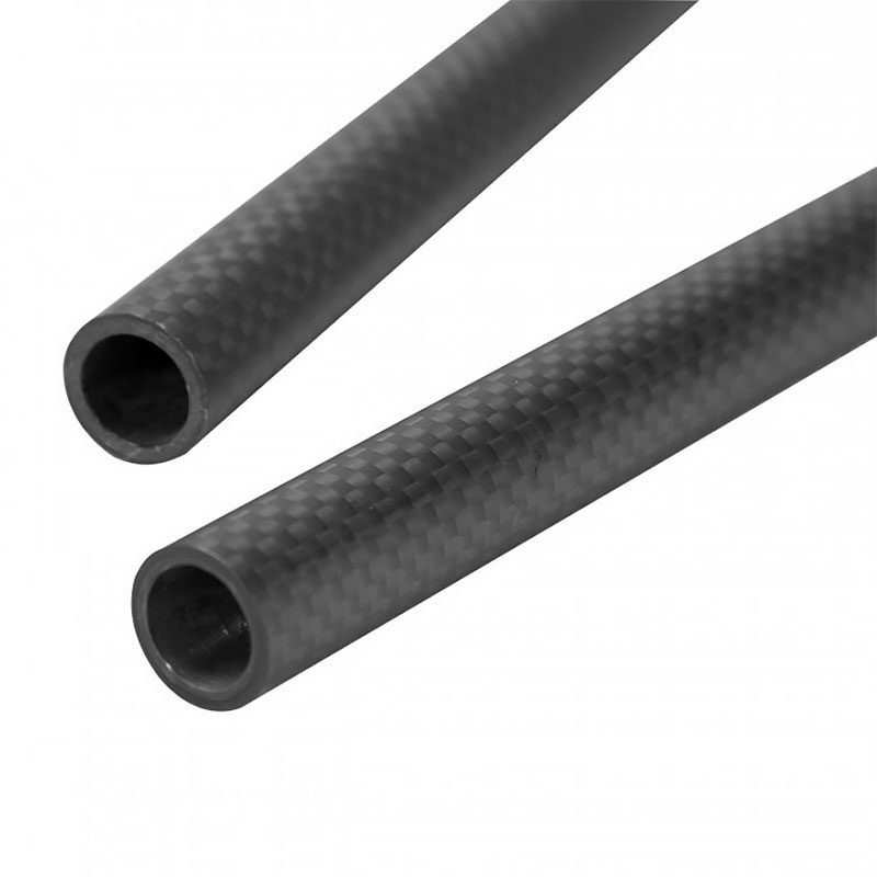 Nitze Nitze RCF15-300 15mm Carbon Fiber Rod (300mm/12) - 2 stuks