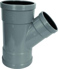 Wafix PVC T-stuk 45° 160 x 110 mm 3mof