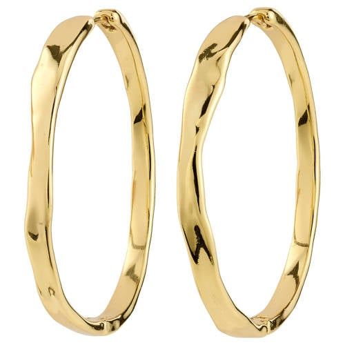 PILGRIM gold plated oorbellen Ember