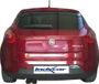100% InoXcar 100% RVS Sportuitlaat passend voor Fiat Bravo 1.4 T-Jet Sport (150pk) 2007- 2x80mm Racing