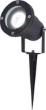 HOFTRONIC Sydney - LED Tuinspot - Zwart - 5W - 6000K Daglicht Wit - IP65 - Aluminium - Richtbaar