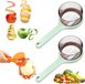 Kivora B.V. Économe à fruits 2 pièces avec récipient - Vert