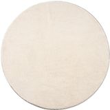 TapisTrend Harig tapijt Beige 120 cm rond