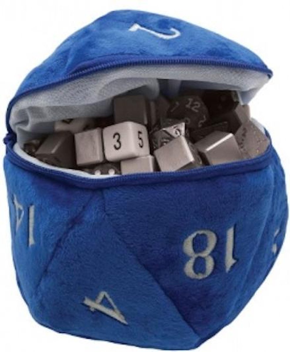 Ultra Pro D20 Plush Dice Bag - Blue