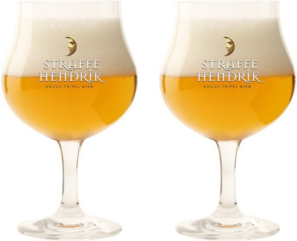 Straffe Hendrik Bierglazen Speciaalbier glas 2 stuks