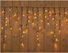 Anna's Collection Guirlande lumineuse LED Connect de Luxe flash stalactites, 200 lampes 500 x 70cm, classique chaud