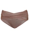 SugarShape Bikini-High-Panty VALENCIA bronze lurex swim