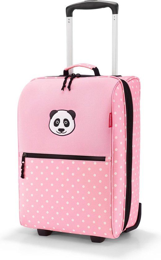 Reisenthel Trolley XS Kids Reiskoffer - 12L - Panda Dots Pink Roze