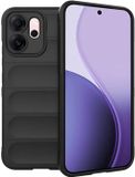 Techsuit Hoesje geschikt voor Oppo Reno14 F/FS - Magic Shield Silicone Back Cover - Zwart