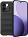 Techsuit Hoesje geschikt voor Oppo Reno14 F/FS - Magic Shield Silicone Back Cover - Zwart