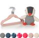 Laleni Fluwelen Kledinghangers Kinderen - Kleerhangers Peuter - Misty Rose - Set van 30