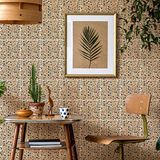 Ambiance Sticker Zelfklevende muurtegelstickers voor keuken en badkamer - 24 Filipijnse terrazzo tegelstickers - 24 stickers, 10x10cm