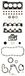 Full Ajusa 50298000 afdichtingsset compleet voor motor